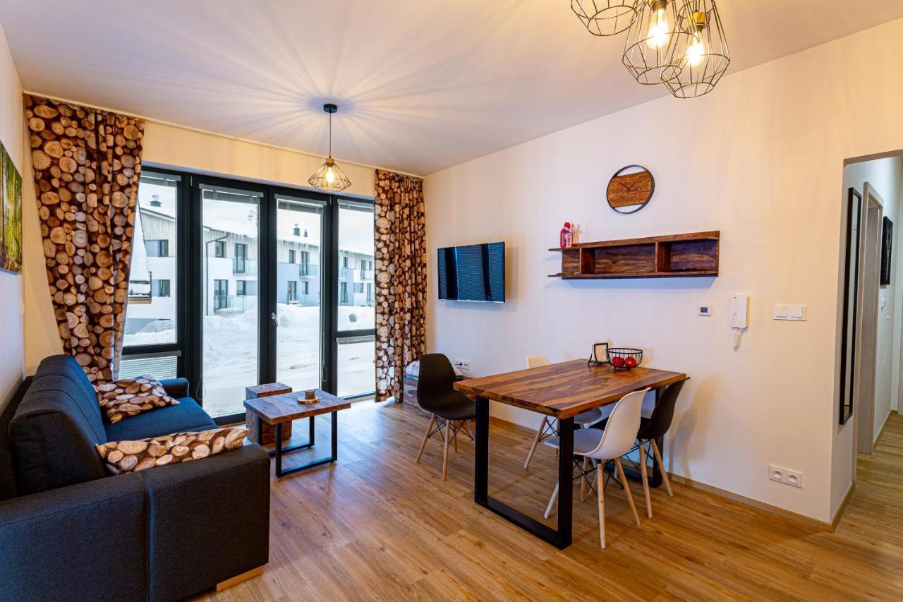 Ski Chalet Klinovec Loučná pod Klínovcem Dış mekan fotoğraf