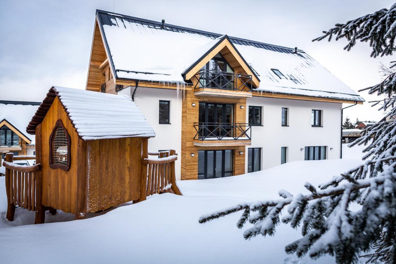 Ski Chalet Klinovec Loučná pod Klínovcem Dış mekan fotoğraf