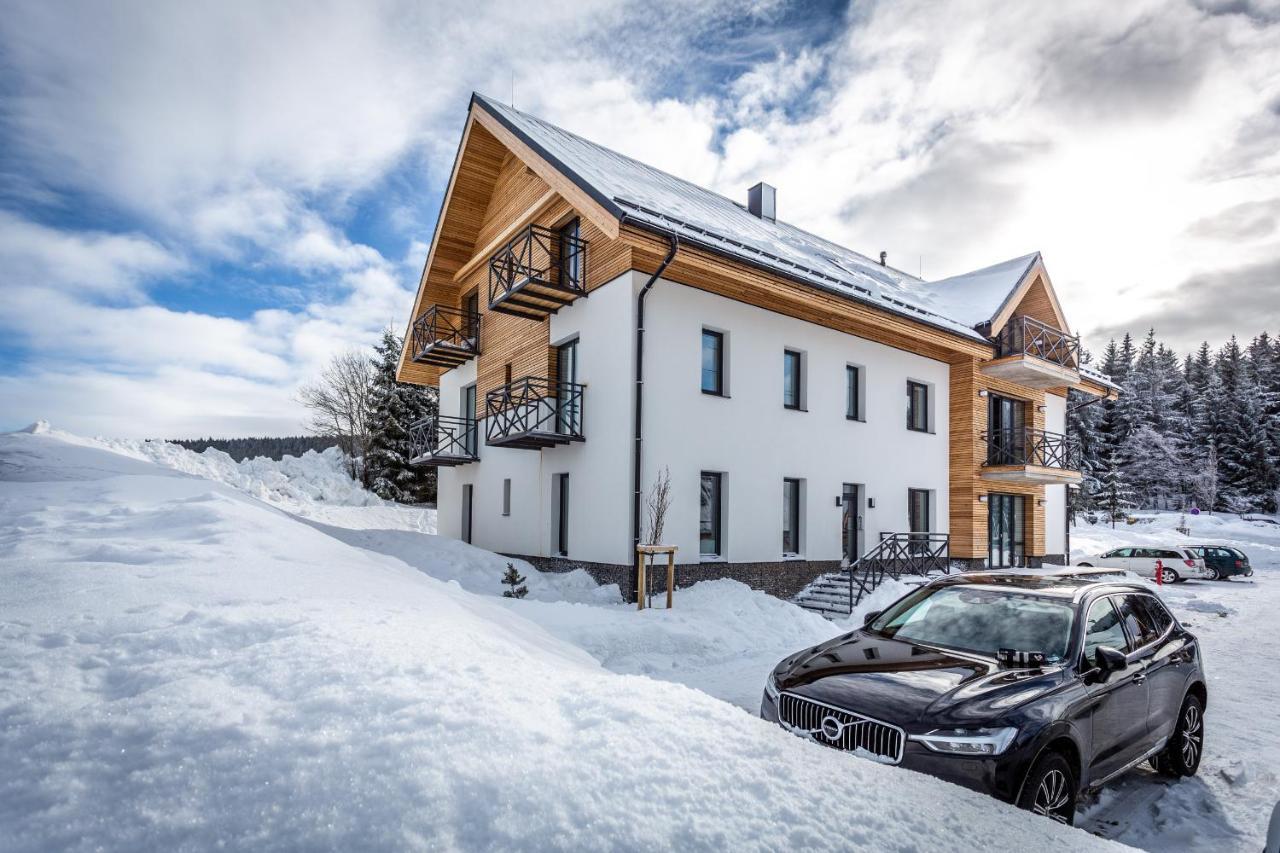 Ski Chalet Klinovec Loučná pod Klínovcem Dış mekan fotoğraf