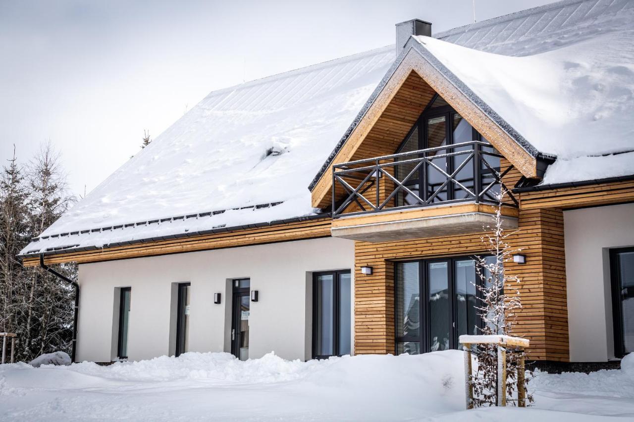 Ski Chalet Klinovec Loučná pod Klínovcem Dış mekan fotoğraf