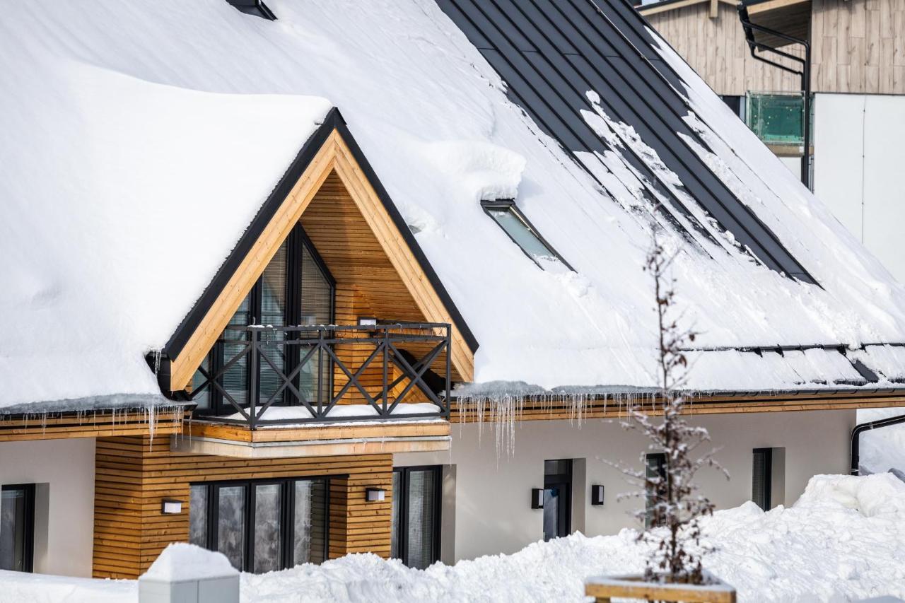 Ski Chalet Klinovec Loučná pod Klínovcem Dış mekan fotoğraf