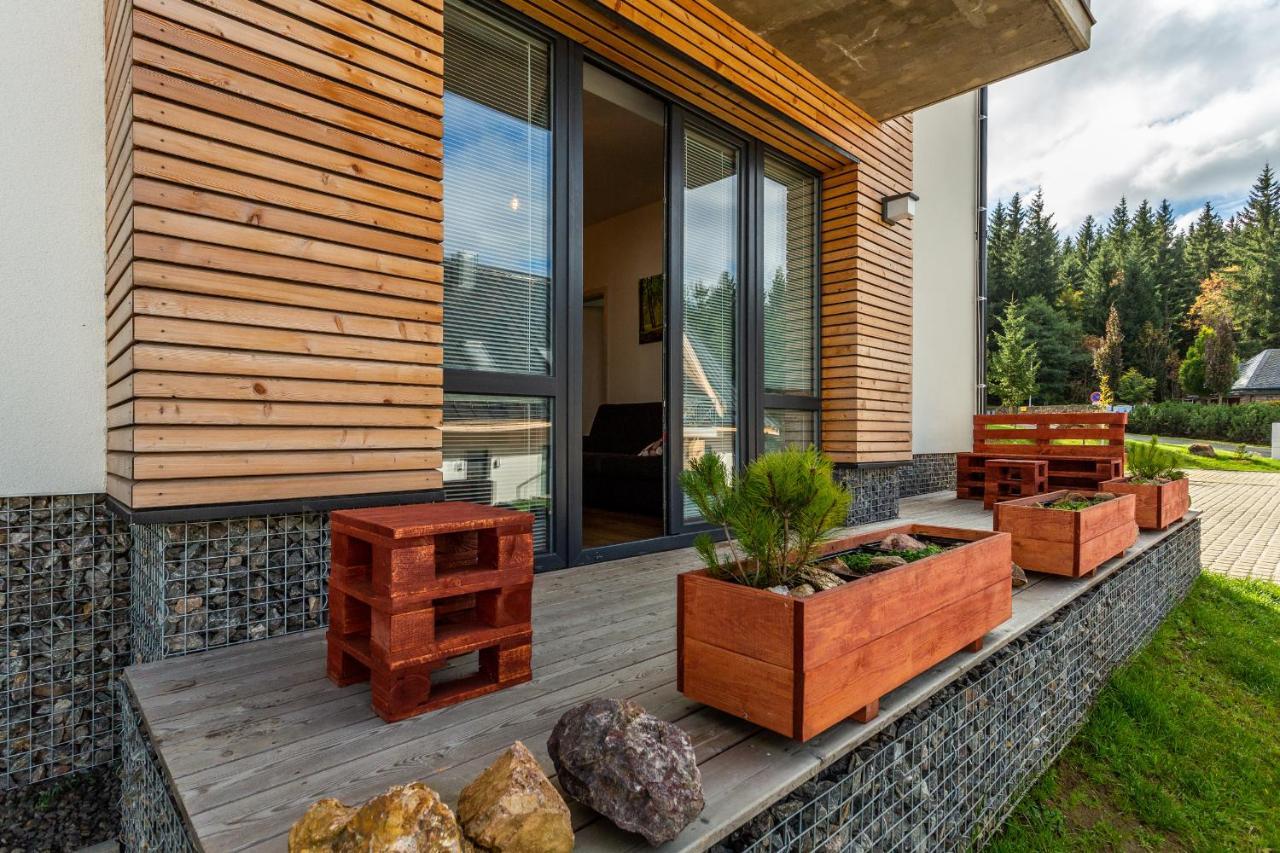 Ski Chalet Klinovec Loučná pod Klínovcem Dış mekan fotoğraf