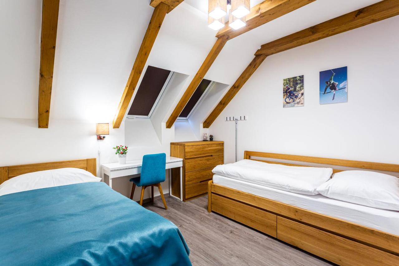 Ski Chalet Klinovec Loučná pod Klínovcem Dış mekan fotoğraf