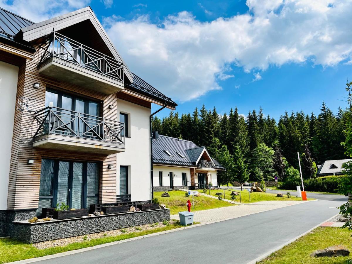 Ski Chalet Klinovec Loučná pod Klínovcem Dış mekan fotoğraf